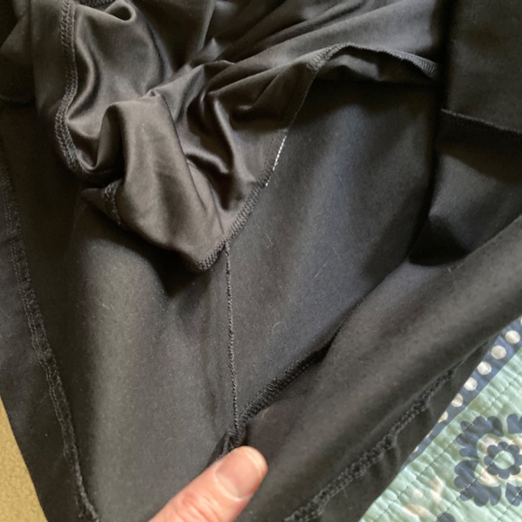 Boden Floral Lace Upper A-Line Pleated Longsleeve Black Dress - Size 6 R - Picture 8 of 11